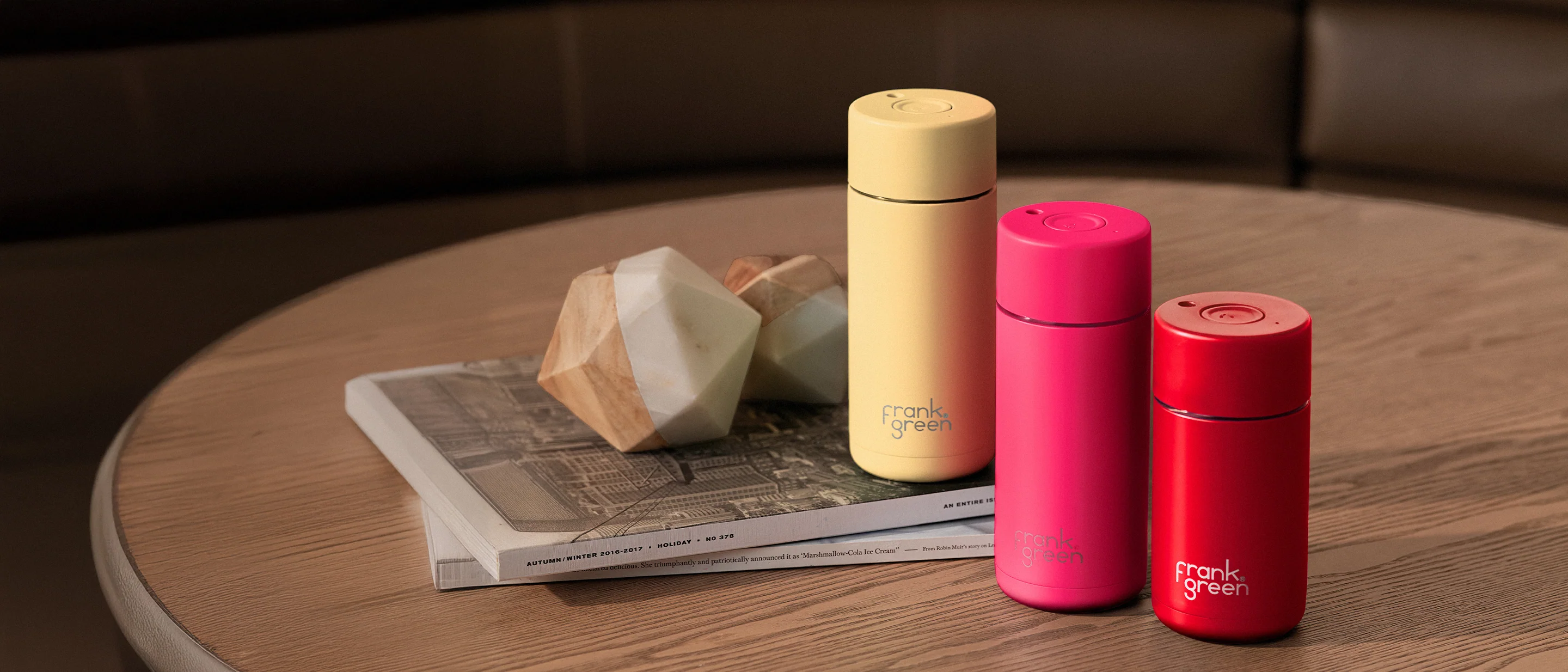 Sustainably Stylish. Perfectly Spill-Proof.
